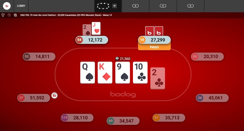 regras poker online